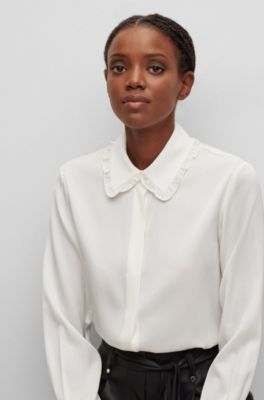 hugo boss silk shirt