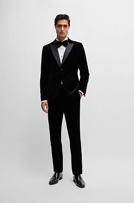 Hugo boss deals velvet tuxedo jacket