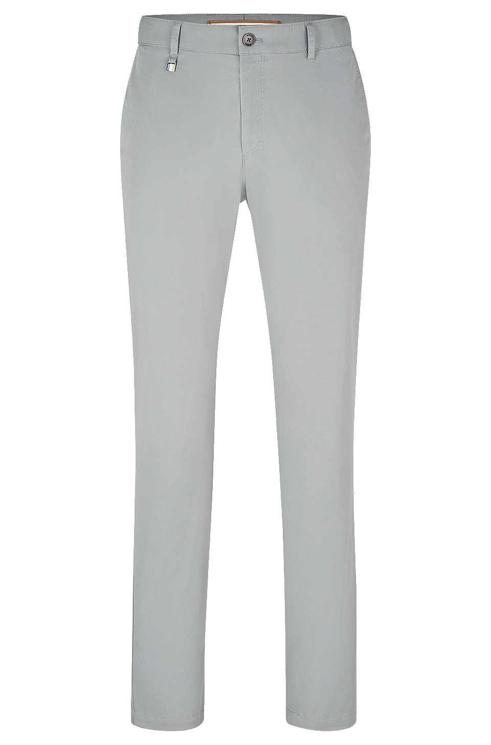 BOSS - Slim-fit trousers in organic stretch cotton