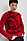BOSS 博斯兔子艺术图案常规版型个性毛衣,  623_Bright Red