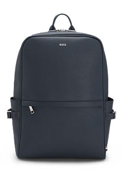 Backpack with foil-print logo
