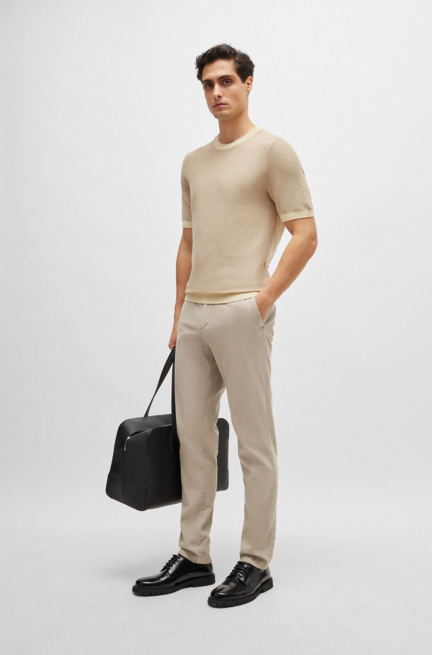 Stretch classic fit store chino