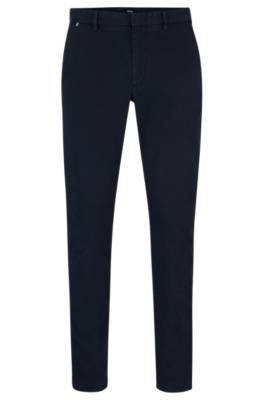 HUGO BOSS SLIM-FIT CHINOS IN A STRETCH-COTTON BLEND