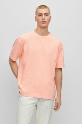 Stylish Orange T-Shirts for Men by BOSS |