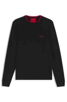 Regular-fit sweater in a cotton blend