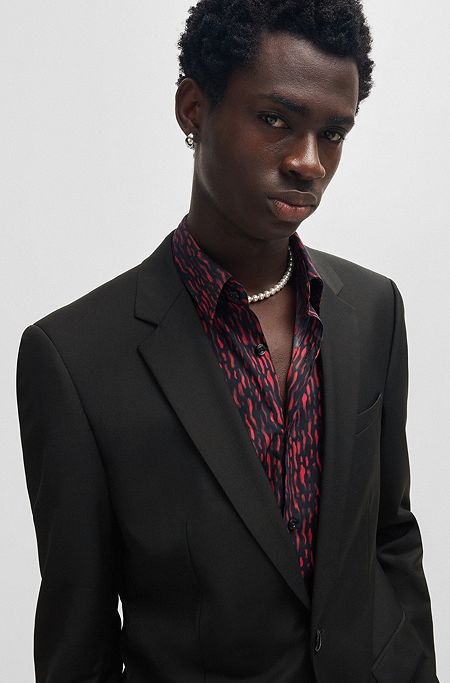 黒 スーツ for Men by HUGO BOSS | Slim, Tailored & Regular Fit 黒 スーツ for Men by HUGO BOSS | Slim, Tailored & Regular Fit