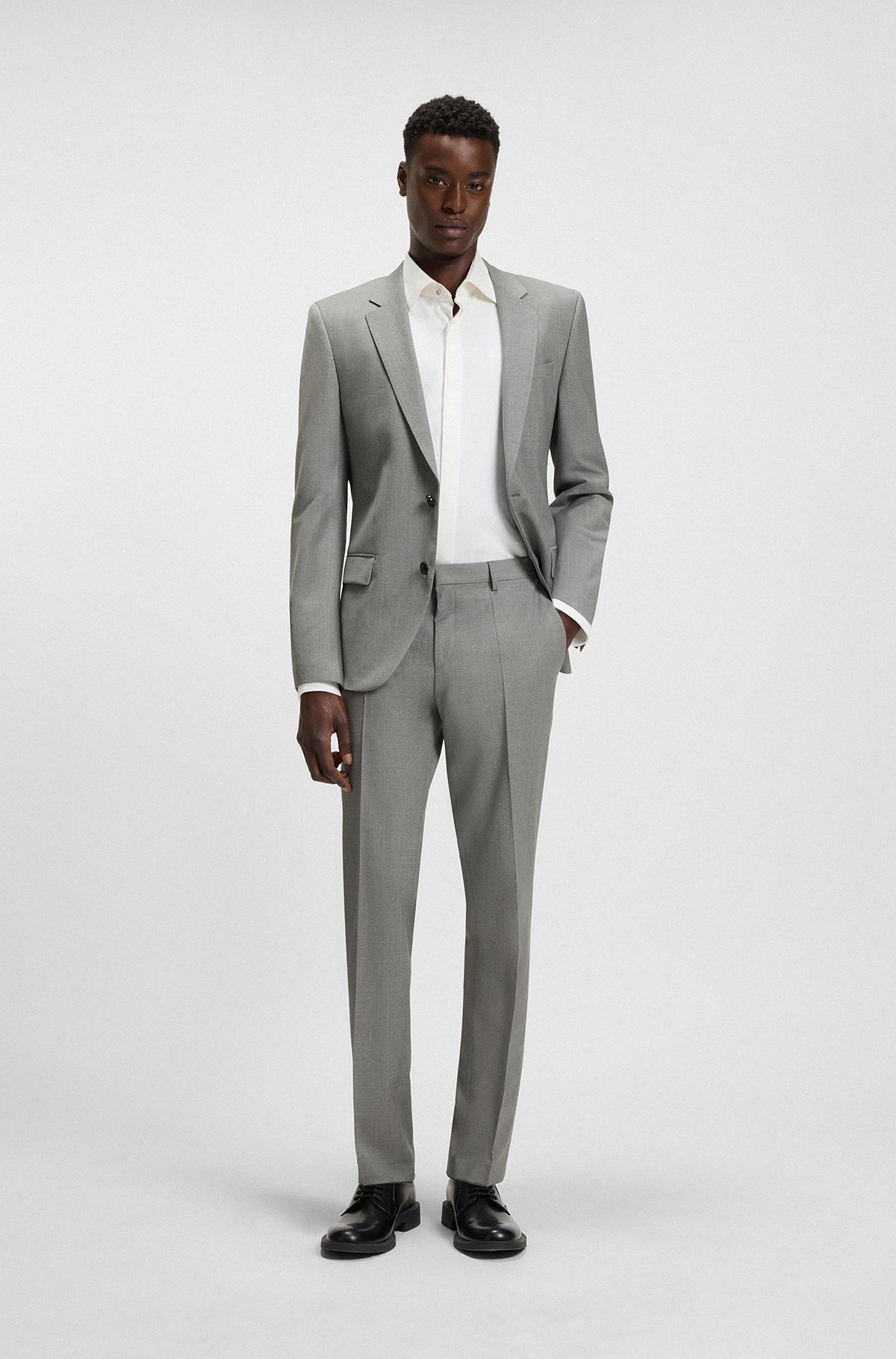 グレー スーツ for Men by HUGO BOSS | Slim, Tailored グレー スーツ for Men by HUGO BOSS | Slim, Tailored