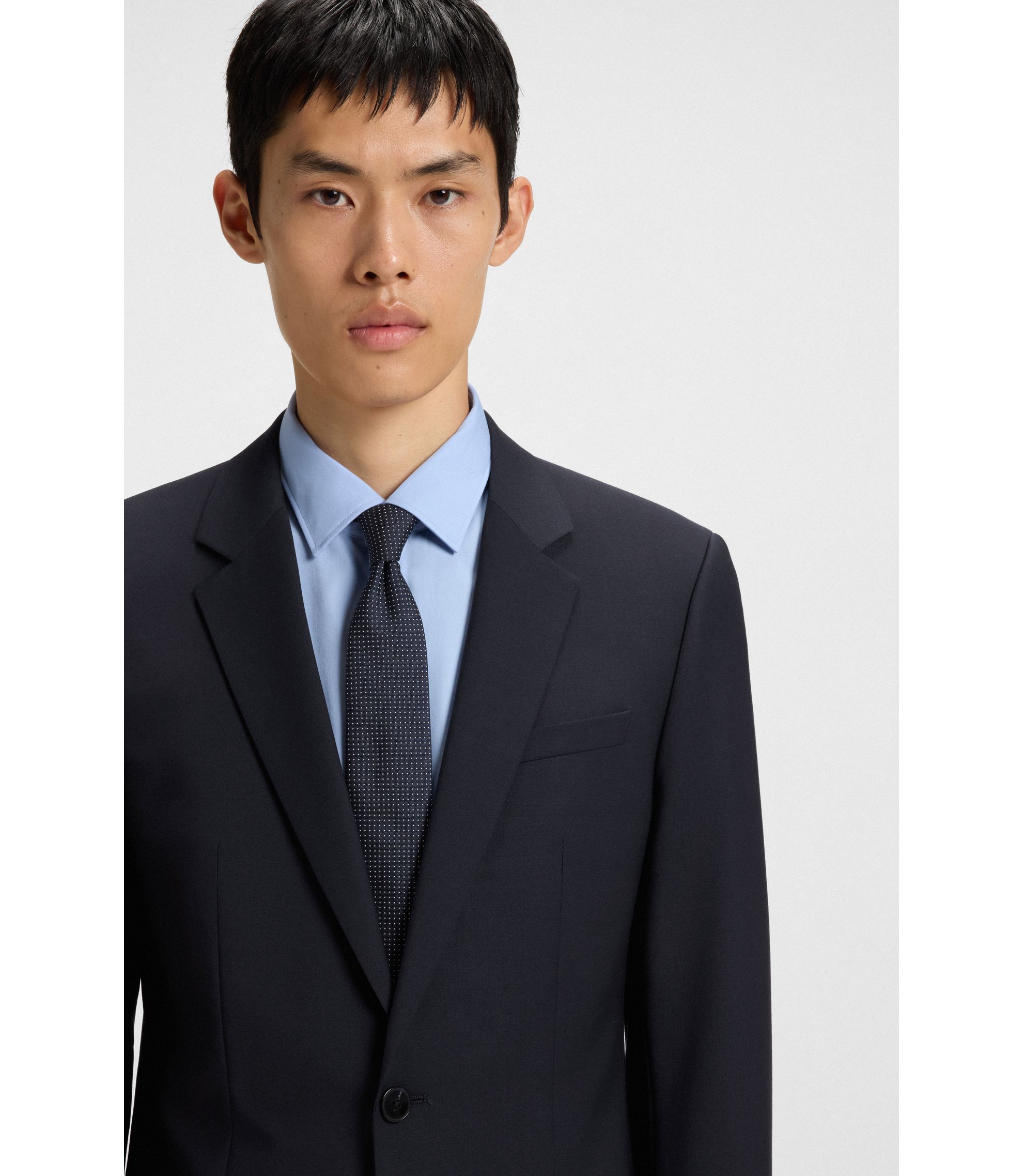 BOSS スーツ ブルーロイヤル スリムフィット BOSS（HUGO BOSS） ジャケット テーラードジャケット スリムフィット
