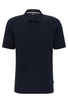 BOSS Regular-fit Polo Shirt In A Cotton Blend | lupon.gov.ph
