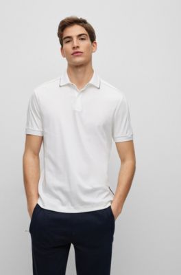 hugo boss mercerized polo