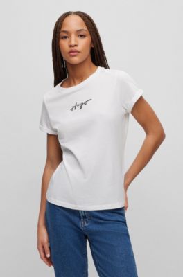 Discount hugo boss tshirt white Factory Sale