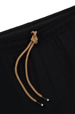 BOSS - BOSS x Matteo Berrettini performance-stretch regular-fit shorts