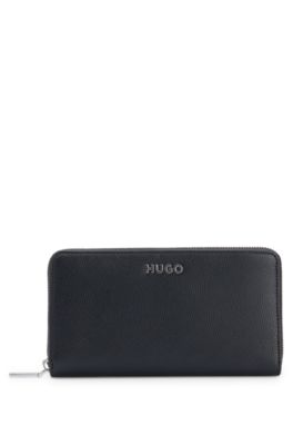 Hugo boss zip around wallet discount