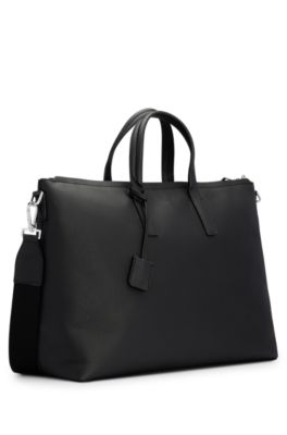 hugo boss weekender leder