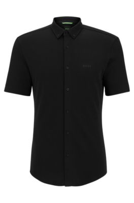 hugo boss short sleeve shirt xxl