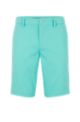 Slim-Fit Shorts aus Bio-Baumwoll-Mix, Türkis