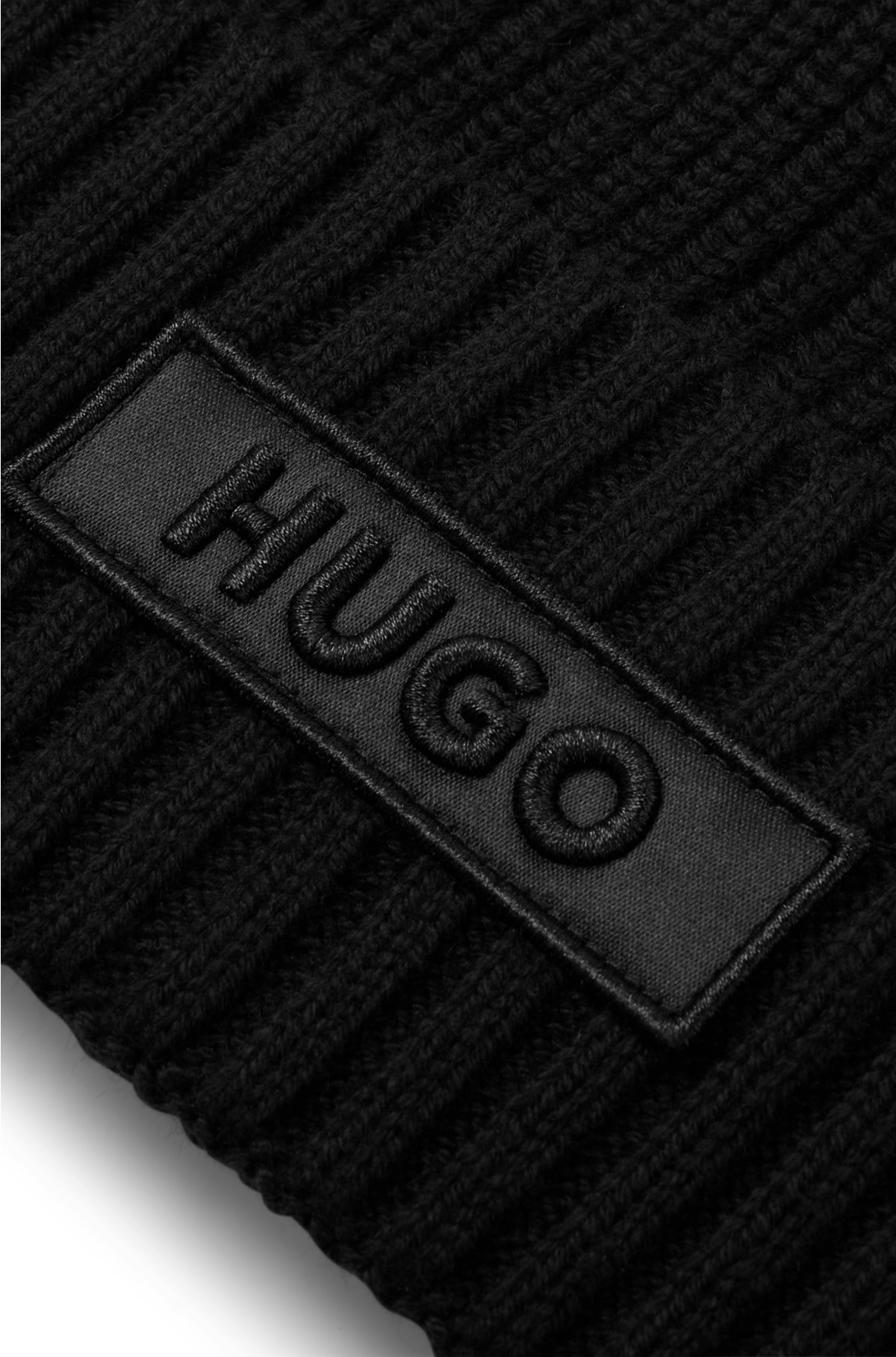 HUGO - Bonnet et gants en coton mélangé, en coffret cadeau