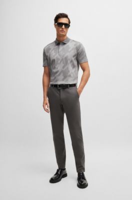 BOSS - Slim-Fit Hose aus Baumwoll-Mix