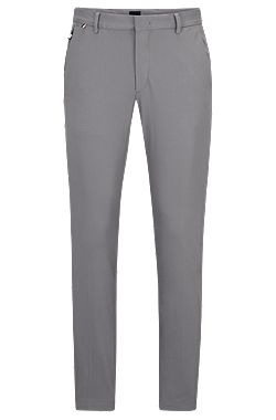Slim-fit trousers in a stretch-cotton blend