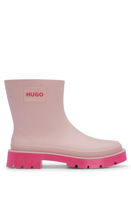 HUGO - Botas de bajas con logo
