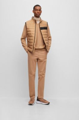 BOSS - スリムフィット チノ ストレッチコットンギャバジン 