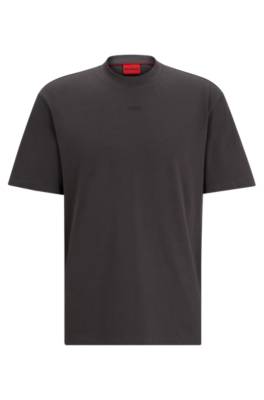 Hugo Boss Relaxed-fit T-shirt In Cotton Jersey With Printed Logo