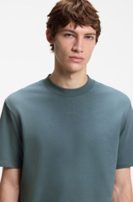 Cotton-jersey T-shirt, Grey