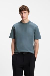 Cotton-jersey T-shirt, Grey