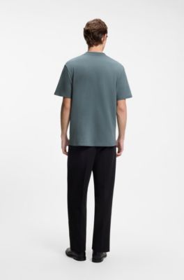 Cotton-jersey T-shirt, Grey