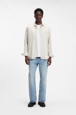 Cotton-jersey T-shirt, Natural