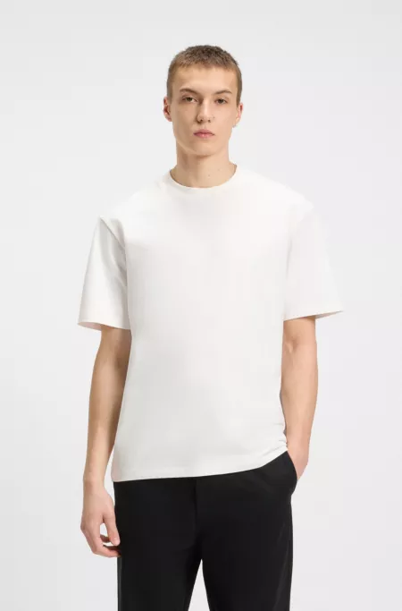 Relaxed-fit T-shirt in cotton with logo print