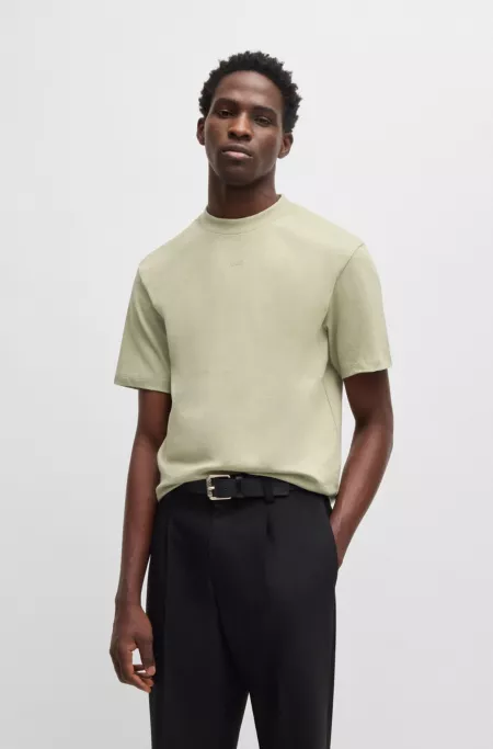 Relaxed-fit T-shirt in cotton with logo print