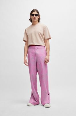 HUGO - Relaxed-Fit T-Shirt aus Baumwolle mit Logo-Print