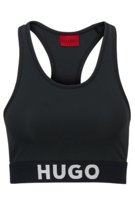 HUGO SportsBH med ekstra stræk og logobånd