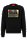 HUGO 雨果方框印花徽标装饰常规版型棉质毛圈布运动衫,  001_Black