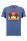 HUGO 雨果品牌标志棕榈树图案棉质平纹针织 T 恤,  479_Open Blue