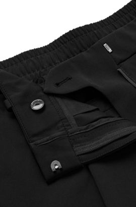 Boss Orange Pantalon en laine noir style d\u2019affaires Mode Pantalons Pantalons en laine 