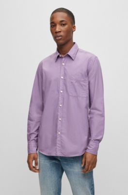 19+ Light Purple Designer Shirt