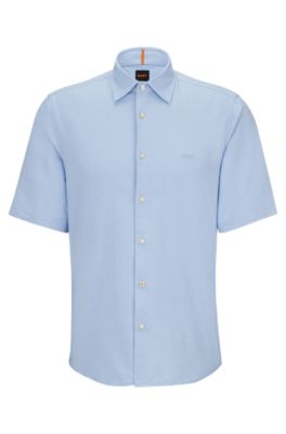 BOSS - Regular-fit shirt in Oxford cotton