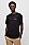 BOSS 博斯网球徽标棉质平纹单面针织布 T 恤,  001_Black