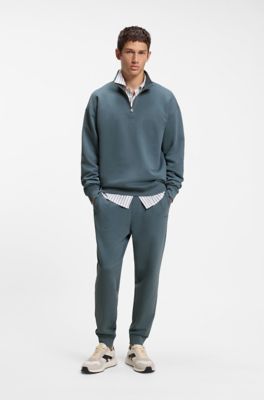 Cotton tracksuit bottoms, Grey