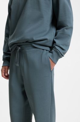 Cotton tracksuit bottoms, Grey