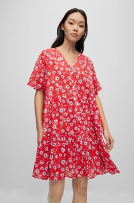 Patron De Couture Butterick B7005D5 - Robe Femme Boutonnée Devant, Manches Longues/courtes - Tailles 36 à 40 (petites) - Instructions Incluses