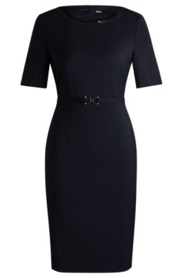 Hugo boss outlet black dress