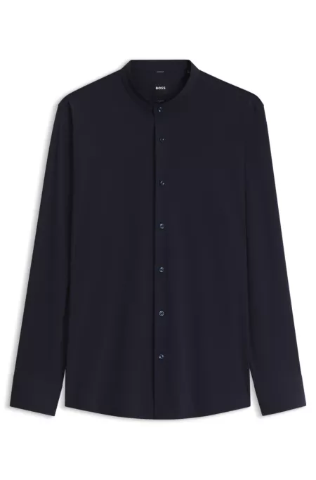 Chemise Slim Fit en jersey stretch performant
