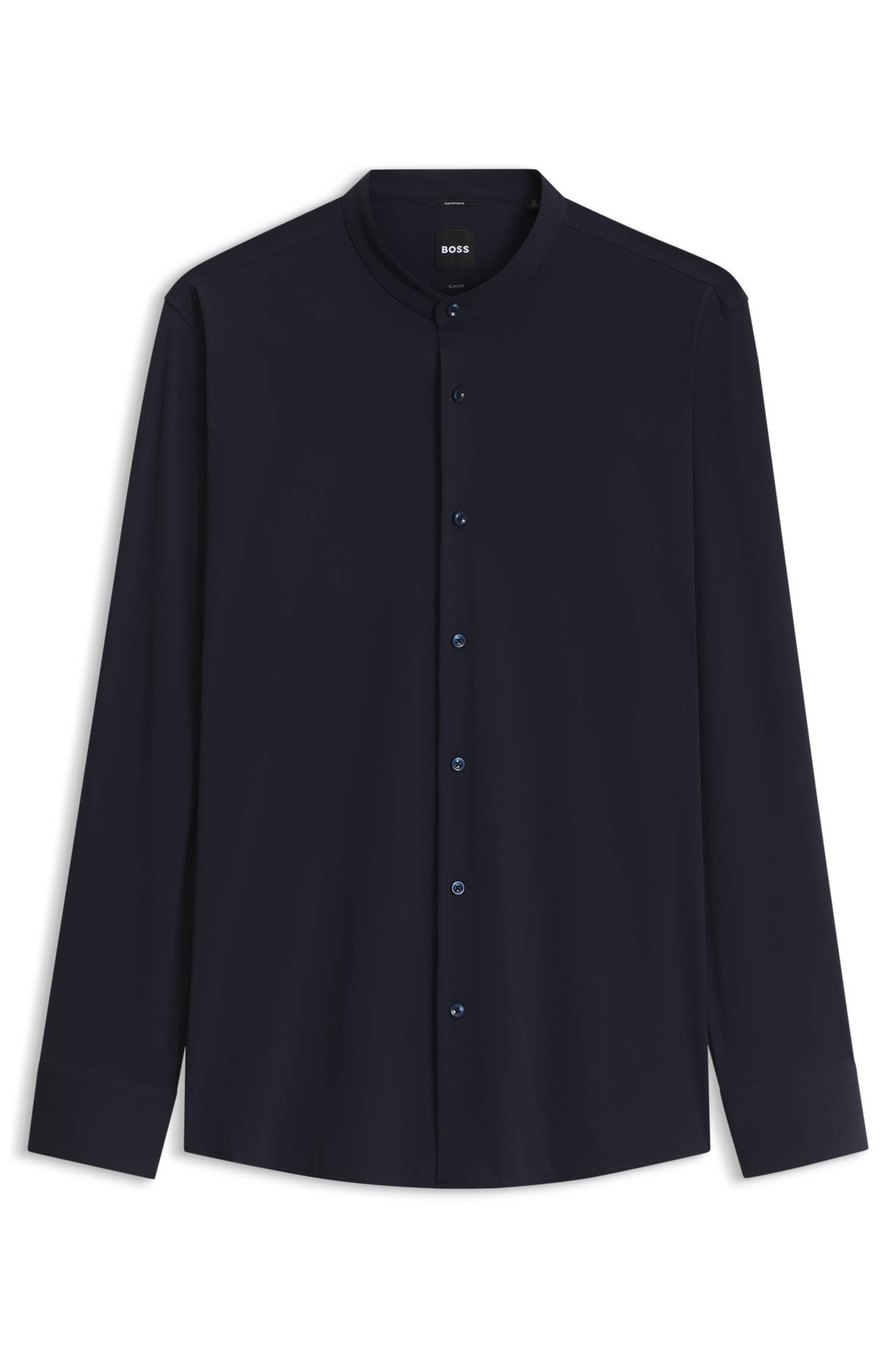 Boss Slim-fit shirt in performance-stretch jersey t-shirts herr – bild 4