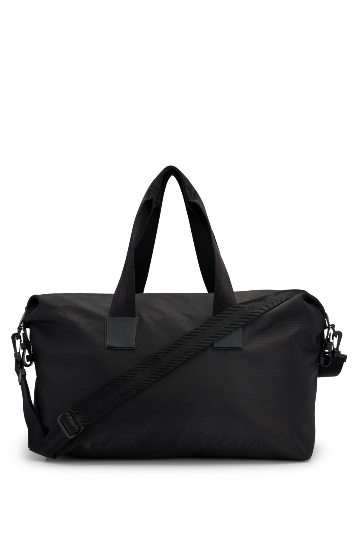 BOSS - Logo holdall in patterned fabric