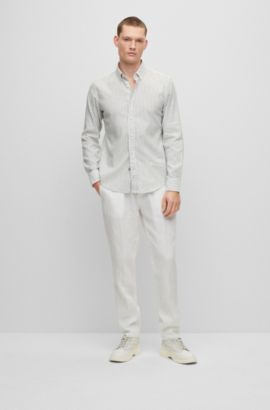 Uitsluiten rots Arbitrage Shirts with a Button-down collar by HUGO BOSS | Men