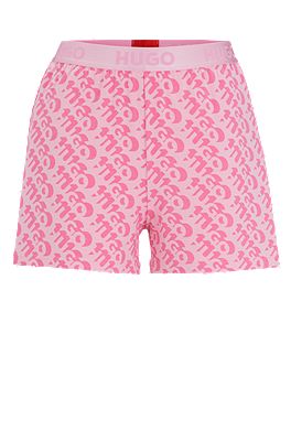 Pink hugo outlet boss shorts