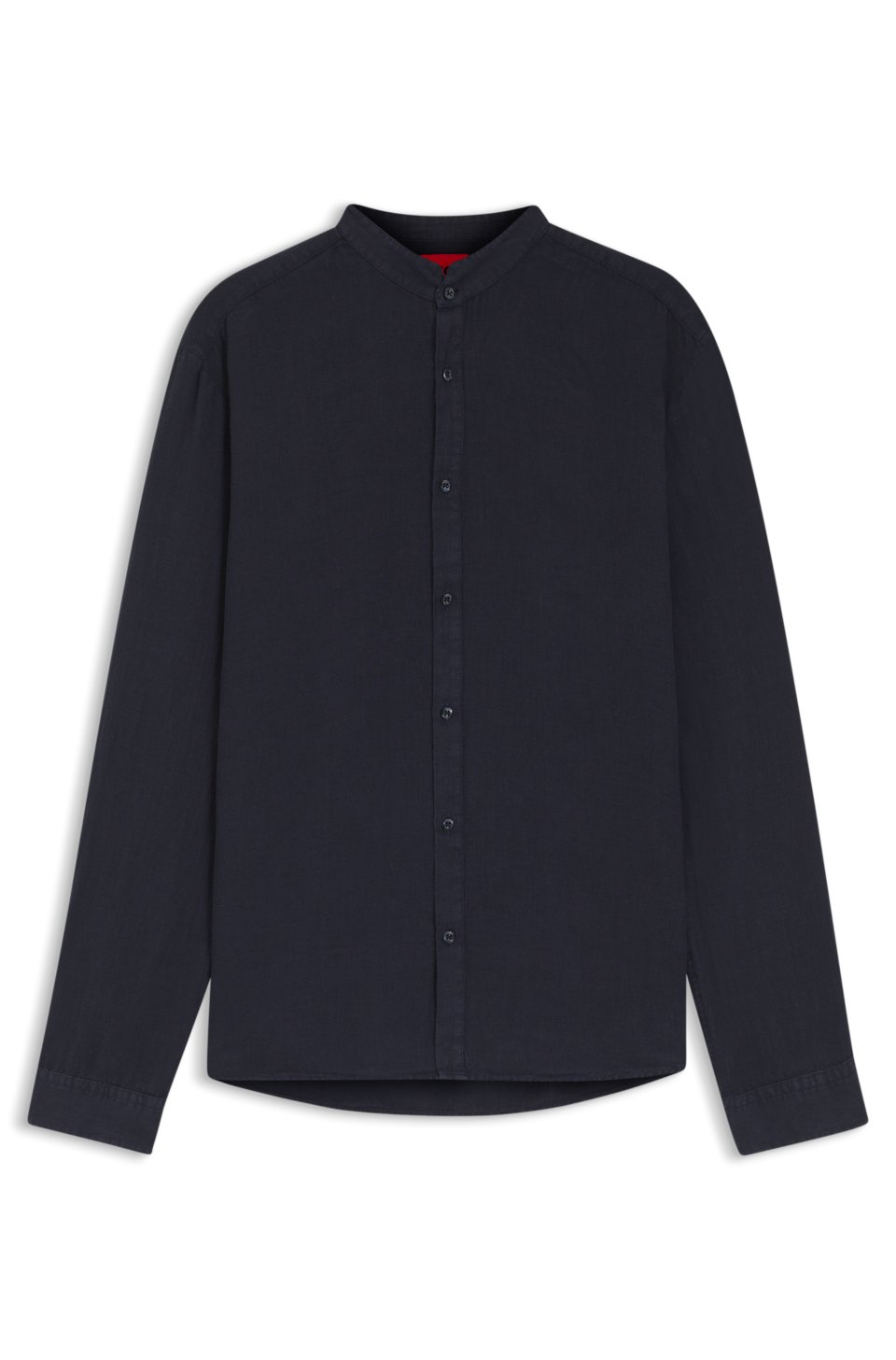 Slim-fit linen shirt